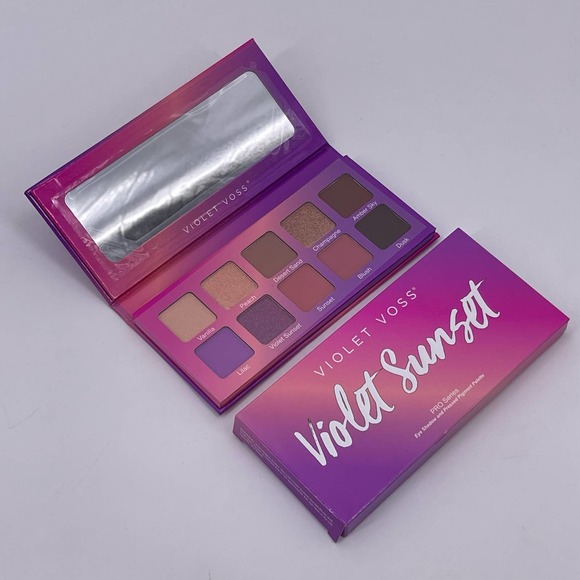Violet Voss VIOLET SUNSET Eyeshadow Palette PRO Series Pressed Pigments 2021 NEW - Picture 1 of 8